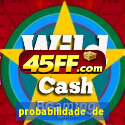 probabilidade de jogos de futebol de hoje